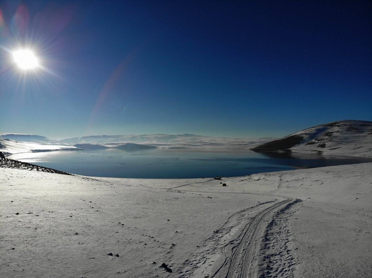 Saklı Cennet 'Aygır Gölü'nden kartpostallık görüntüler
