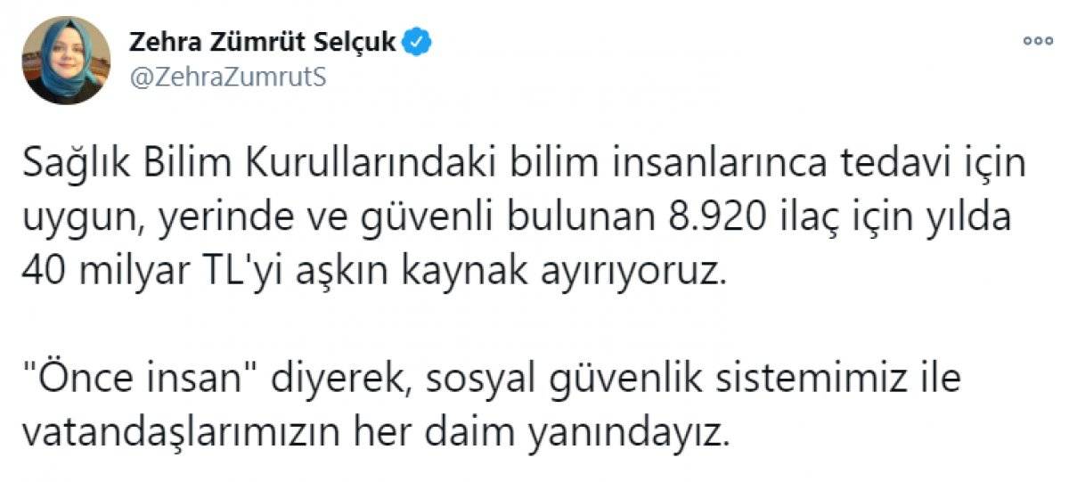 Zehra Zümrüt Selçuk: Vatandaşlarımızın her zaman yanındayız