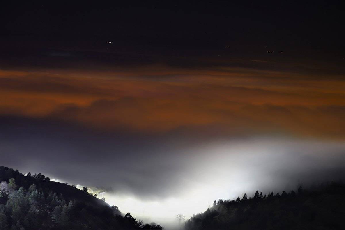 Elazığ'da sis görsel şölen oluşturdu
