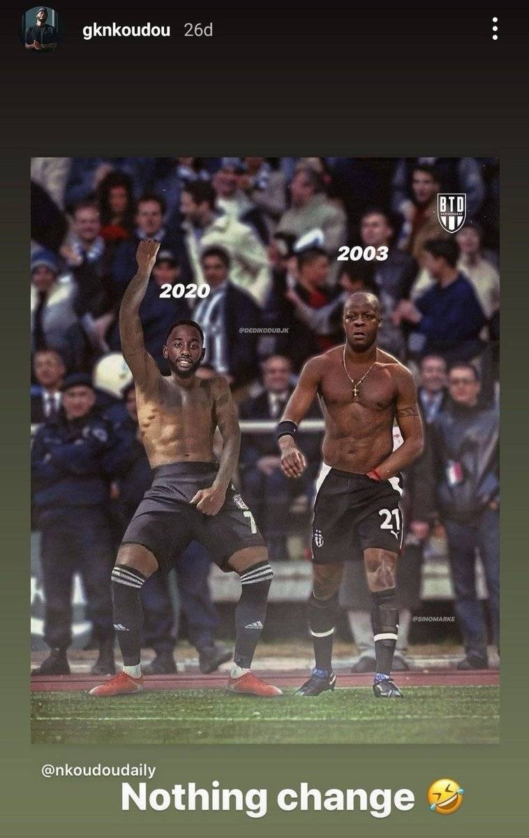 N'Koudou, Nouma paylaşımını kaldırdı