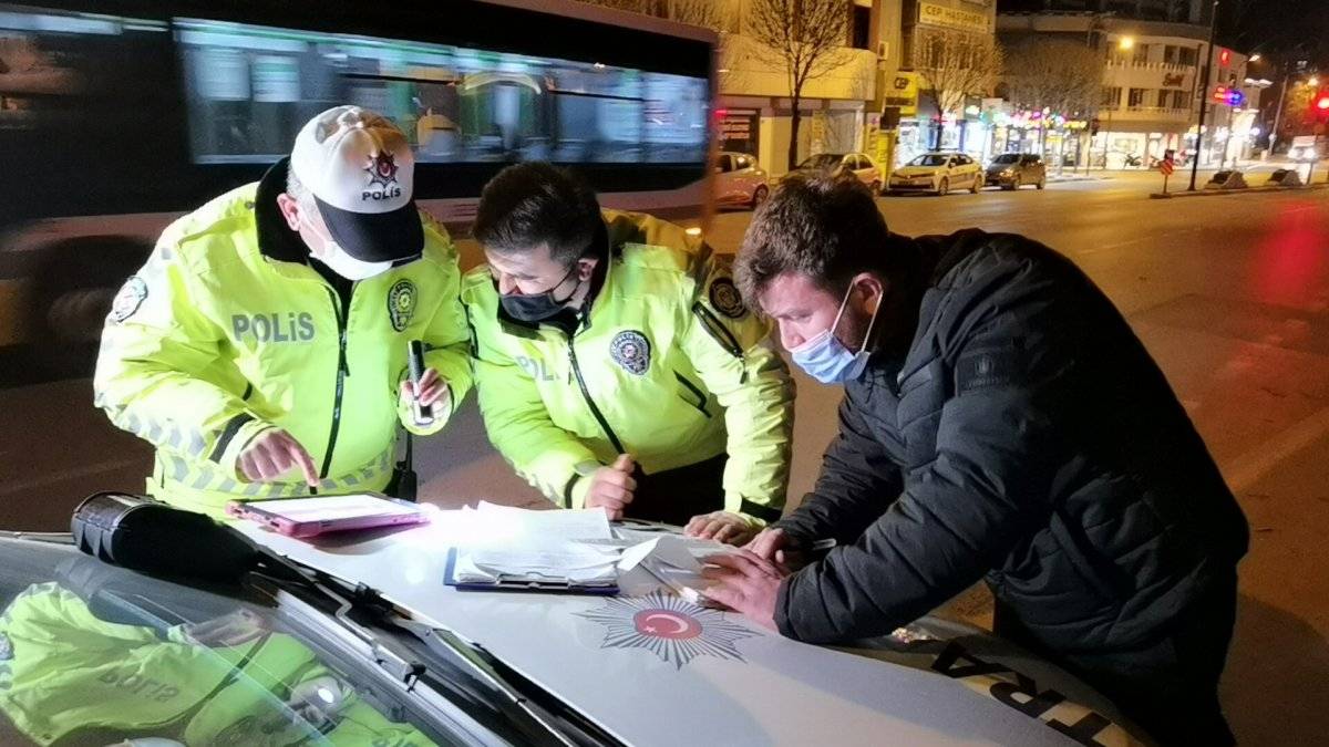 Bursa’da ceza yazılan suçlu: Burada gözünüzün önünde drift atacağım