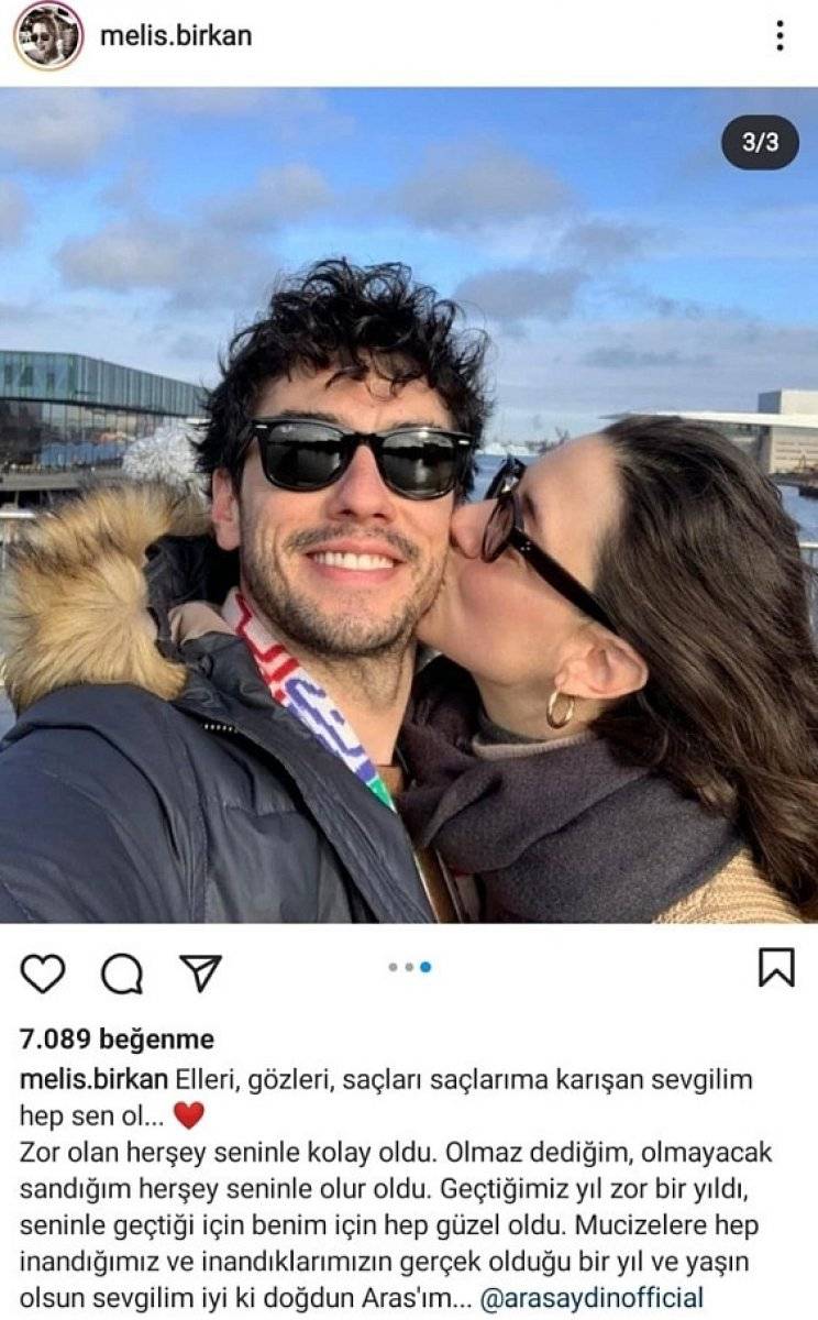 Melis Birkan genç sevgilisiyle fotoğraf paylaştı