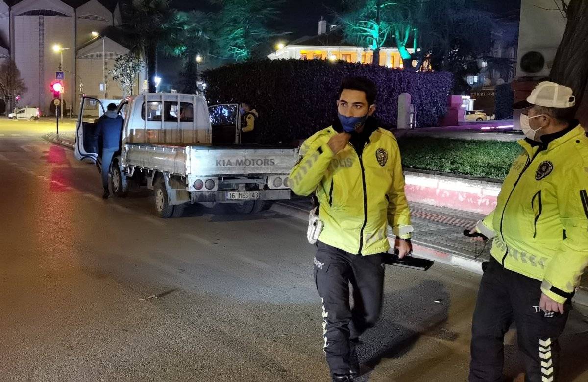 Bursa’da ceza yazılan suçlu: Burada gözünüzün önünde drift atacağım