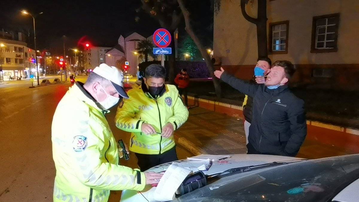 Bursa’da ceza yazılan suçlu: Burada gözünüzün önünde drift atacağım