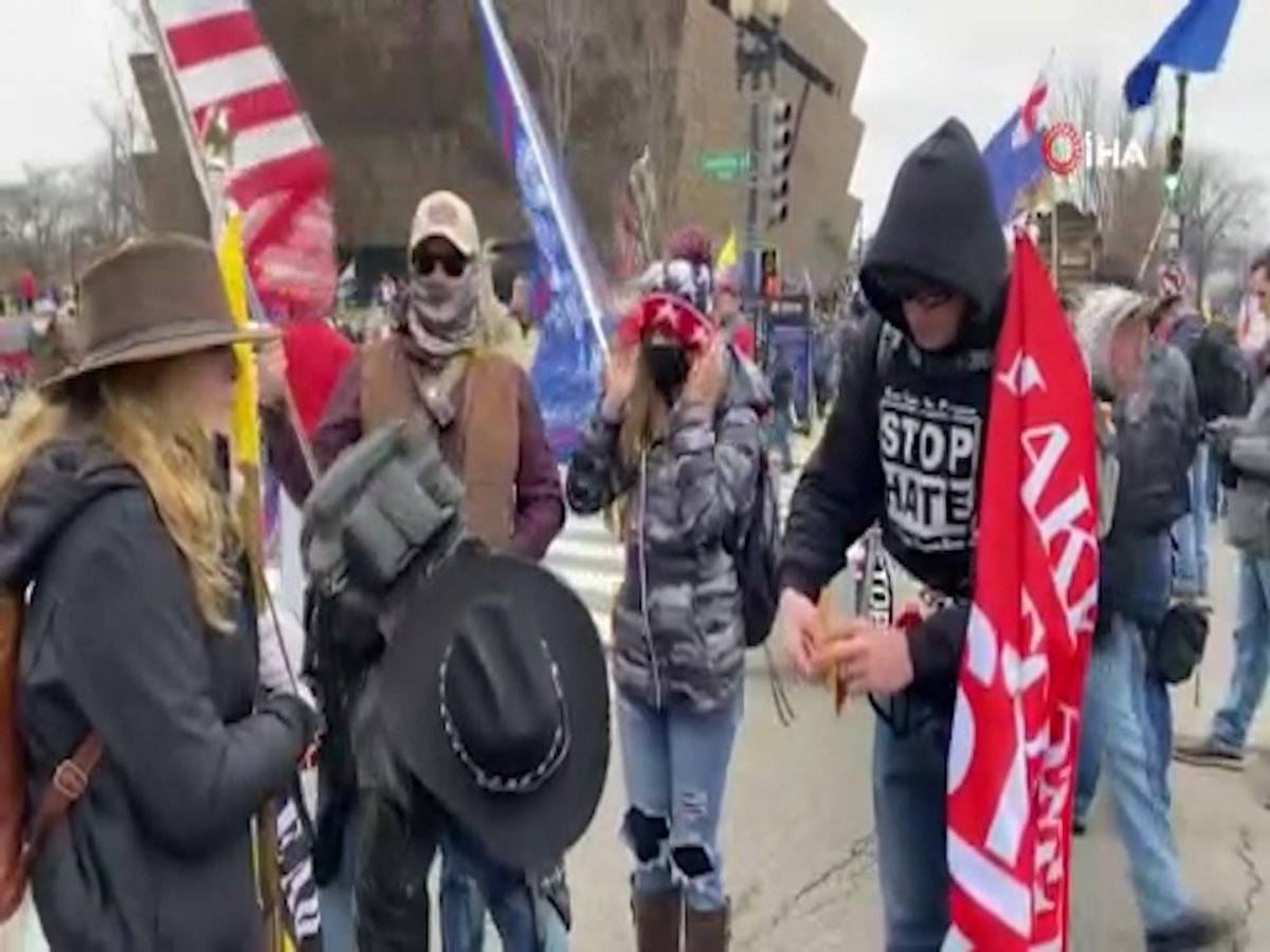 ABD'de Trump destekçilerinden seçimi protesto mitingi