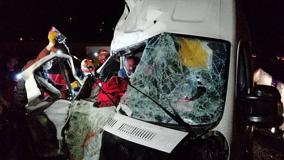 TEM Otoyolu'nda trafik kazası: 6 yaralı