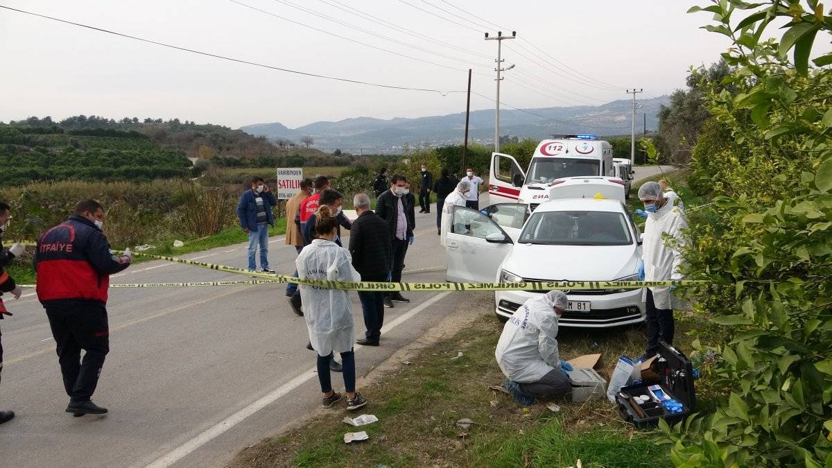 Mersin'de eski koca, yol ortasında kurşun yağdırdı