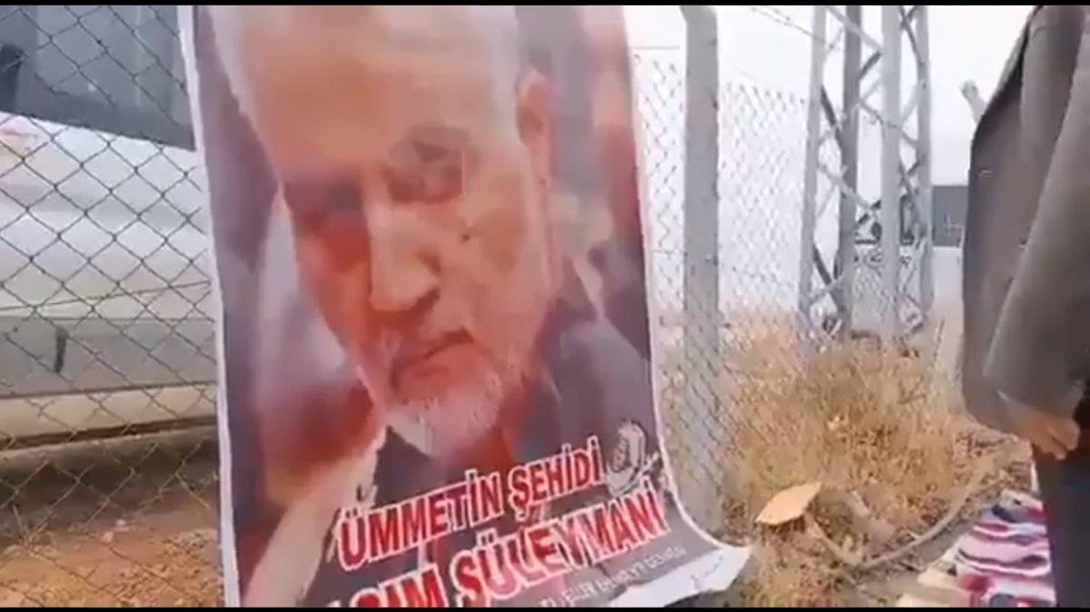 Kahramanmaraş'ta İran yanlısı bir grup, Kasım Süleymani için intikam yemini etti