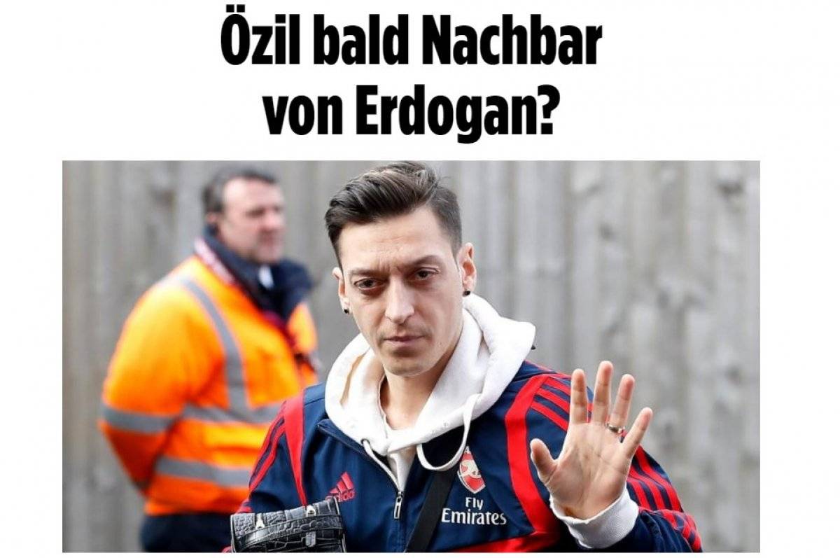 Mesut Özil'in Erdoğan'a komşu olması Bild'i rahatsız etti