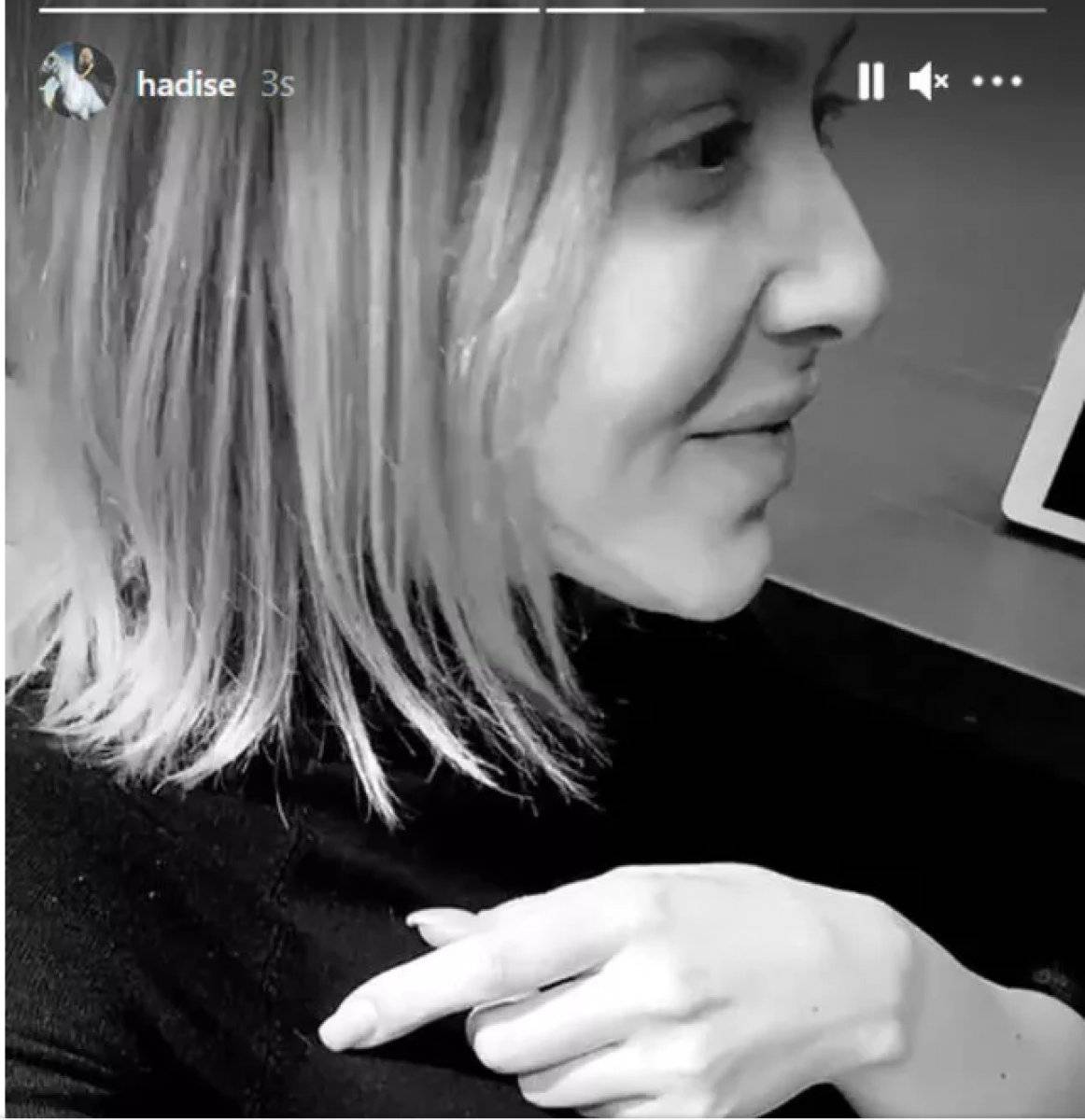 Hadise'nin doğal hali