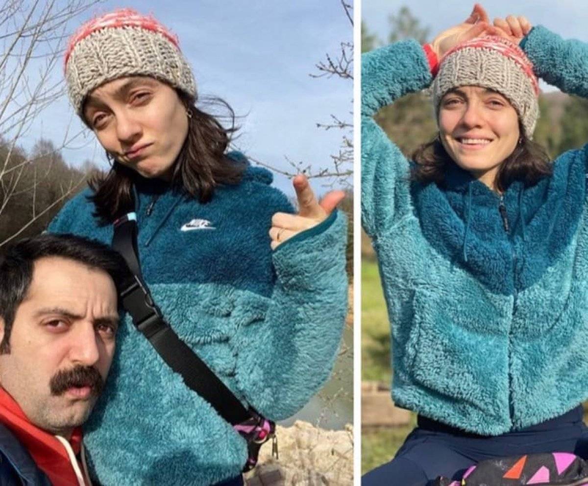 Merve Dizdar - Gürhan Altundaşar'dan aşk pozu