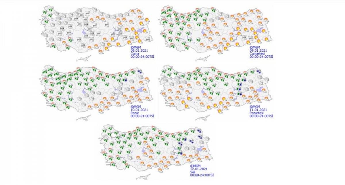 Ülke genelinde çamurlu yağış bekleniyor
