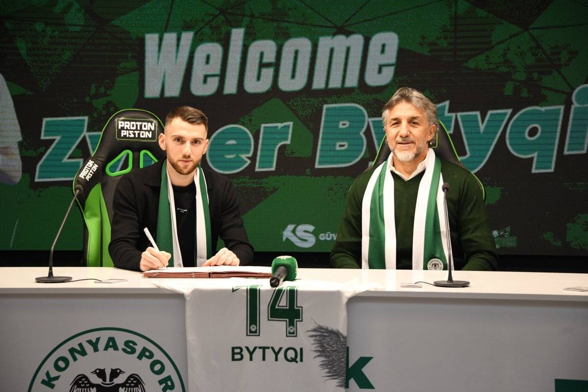 Zymer Bytyqi Konyaspor'da