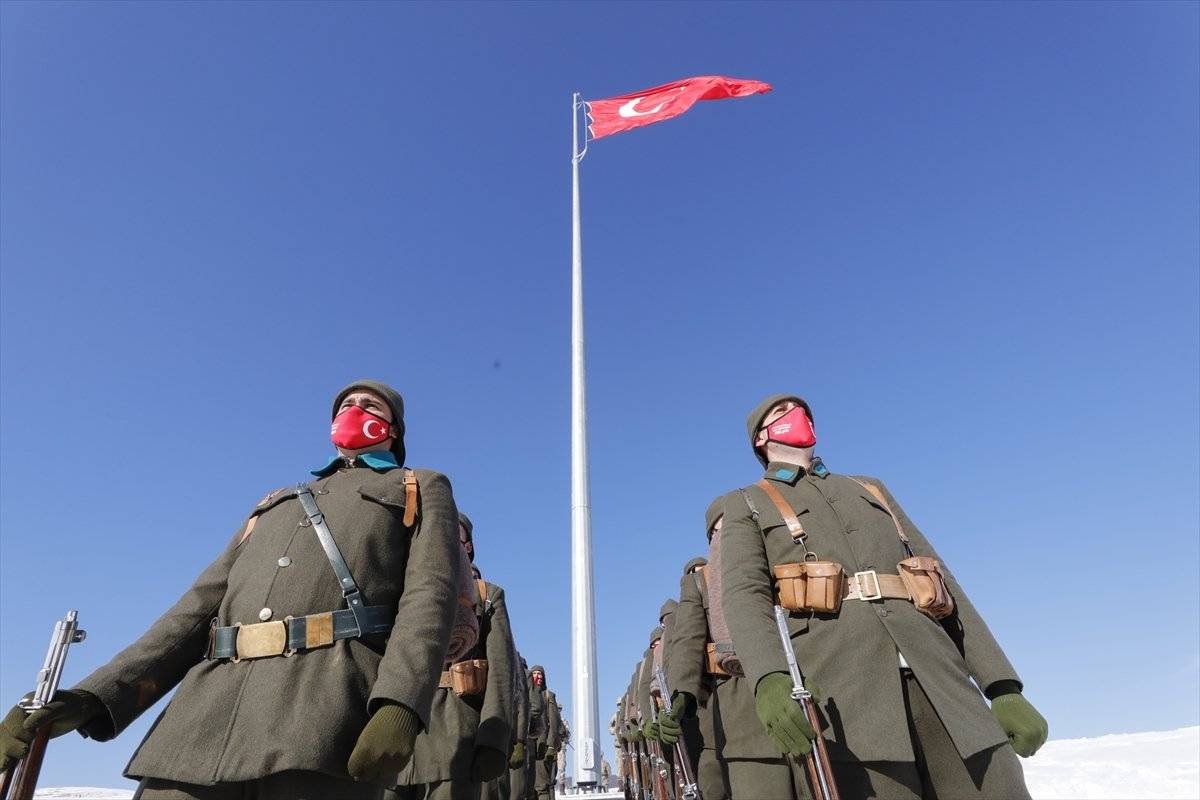 Sarıkamış Harekatı'nın 106. yılı anma töreni yapıldı