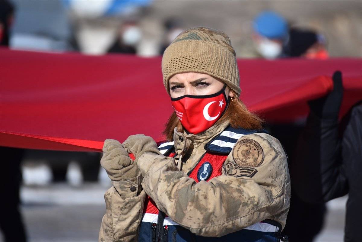 Sarıkamış Harekatı'nın 106. yılı anma töreni yapıldı