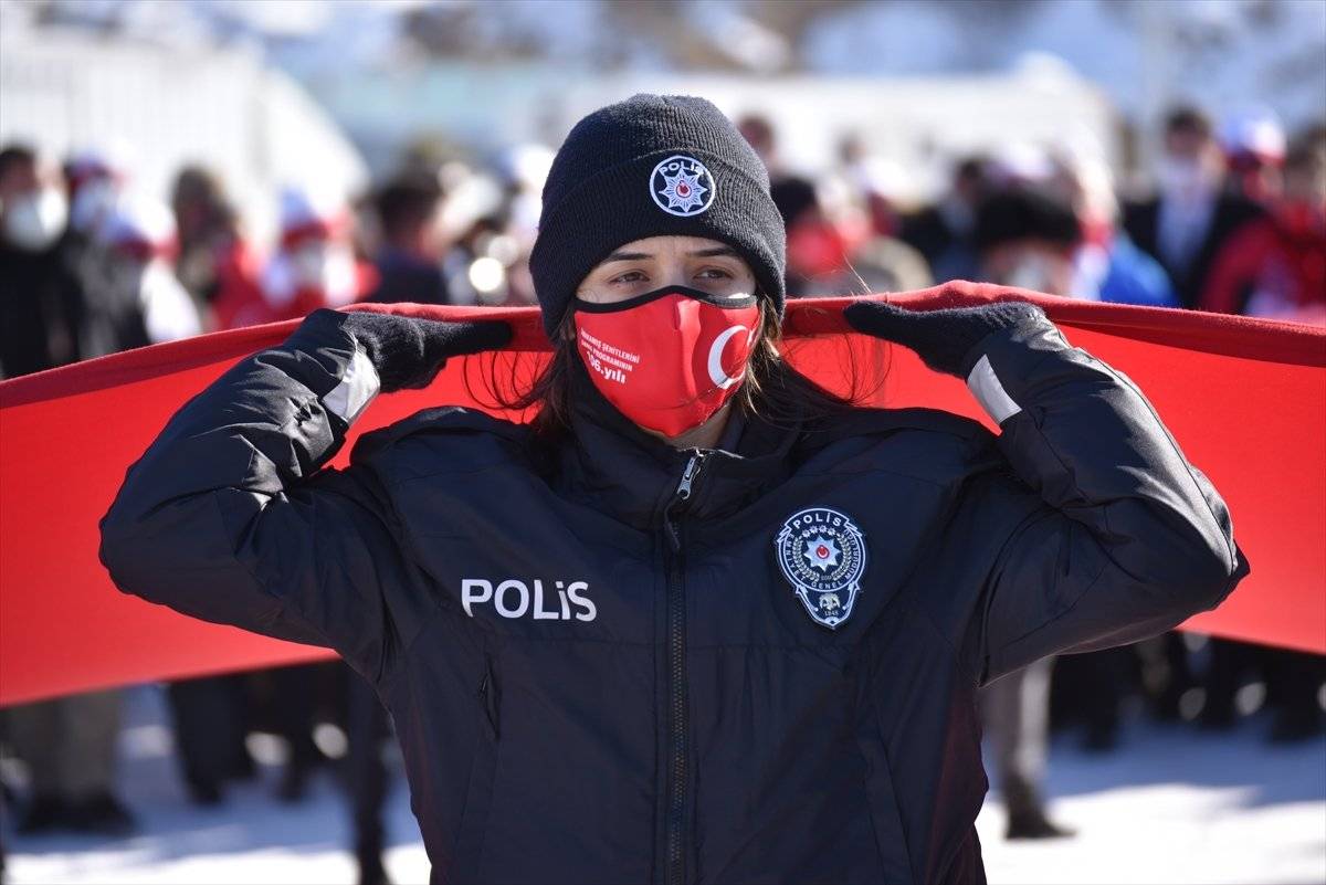 Sarıkamış Harekatı'nın 106. yılı anma töreni yapıldı