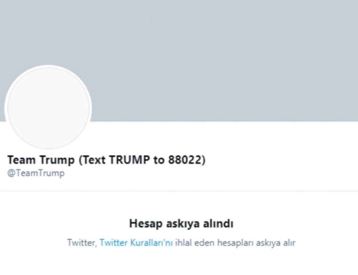 Trump'tan Twitter'a: Bizi susturamayacaksınız