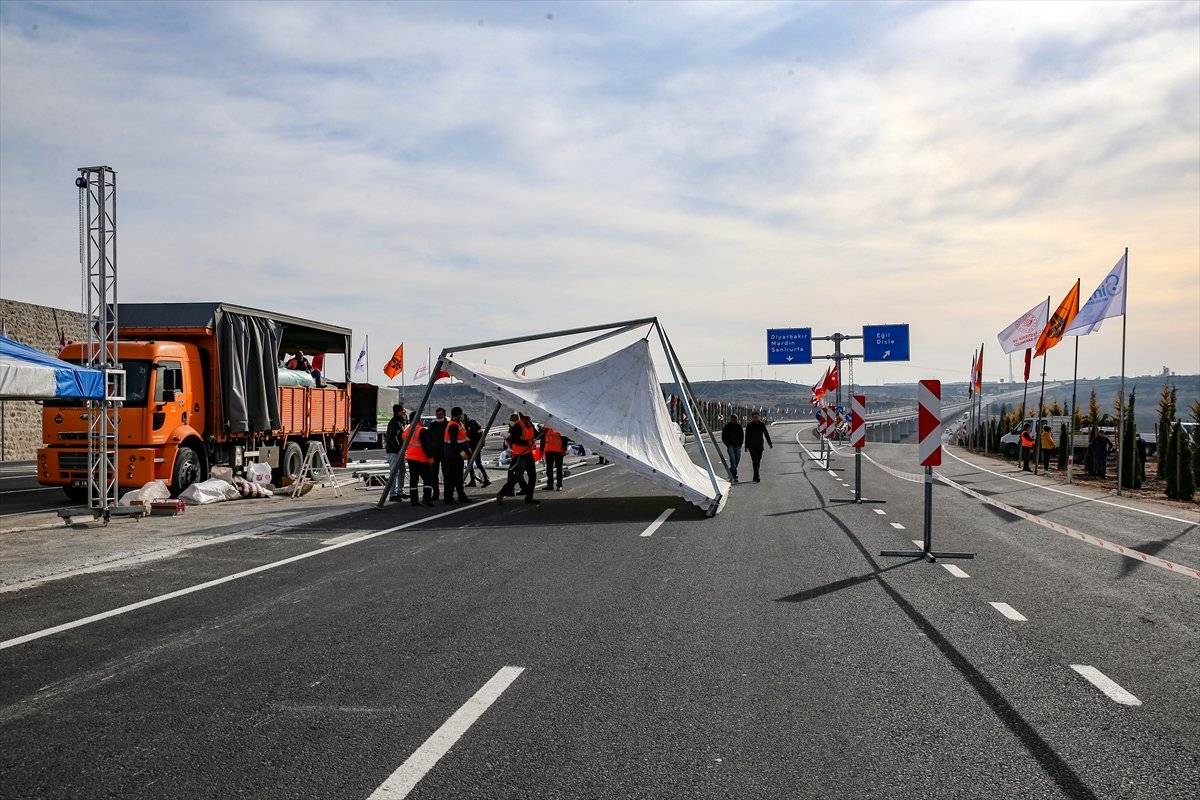 Devegeçidi Köprüsü hizmete açıldı