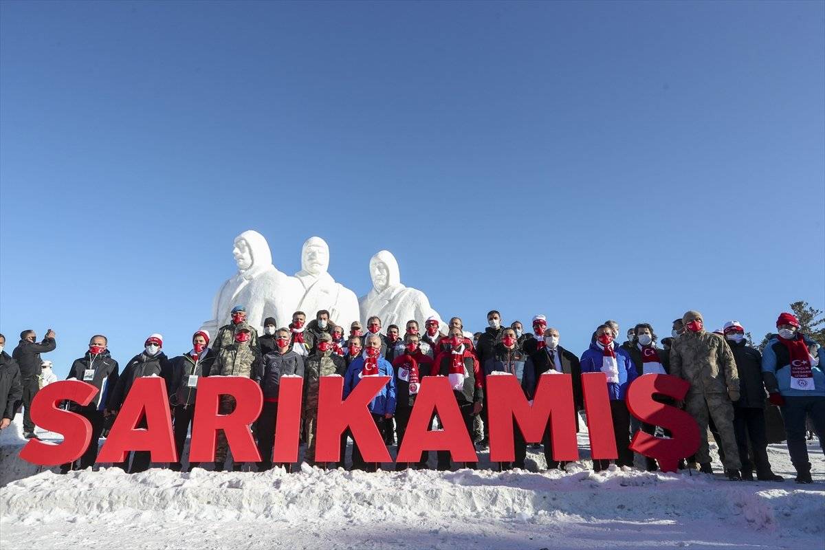 Sarıkamış Harekatı'nın 106. yılı anma töreni yapıldı