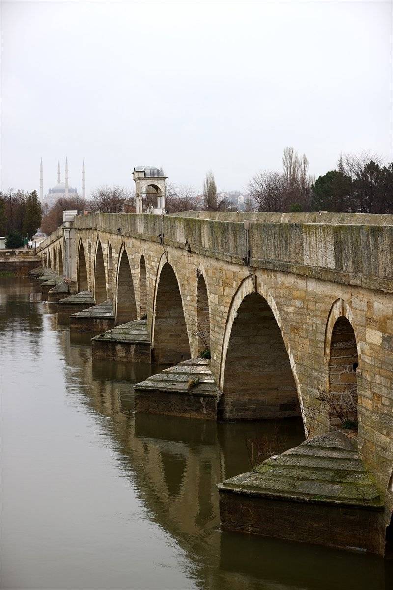 Meriç Nehri debisi son ayların en yüksek seviyesine yükseldi