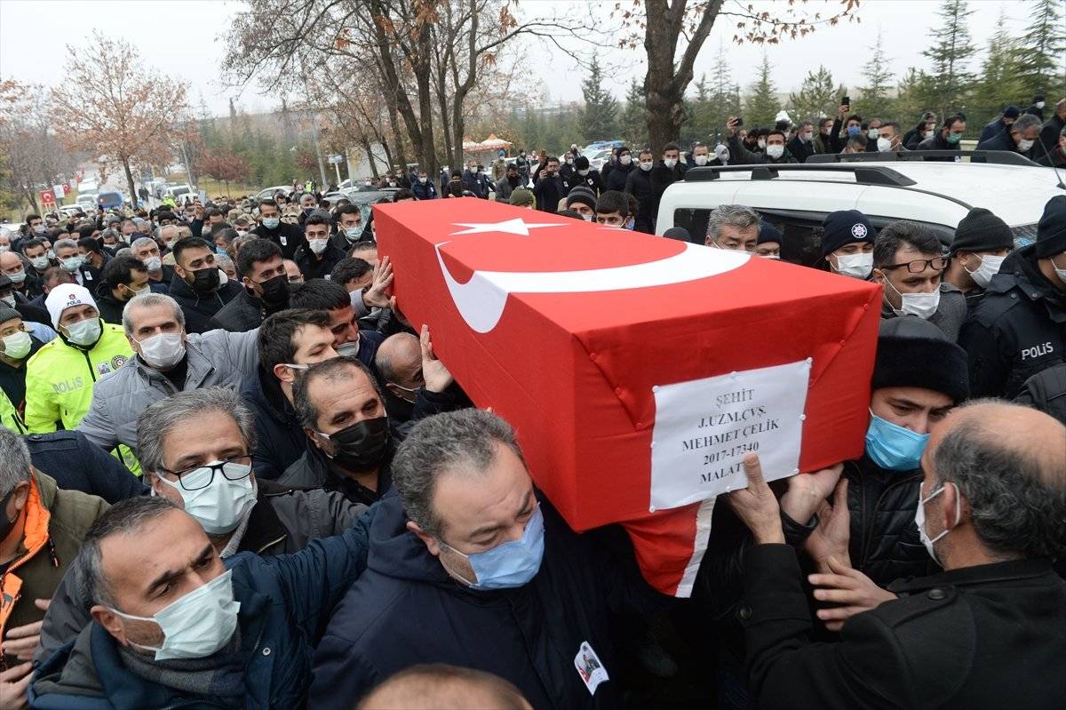 Malatya şehidini uğurladı