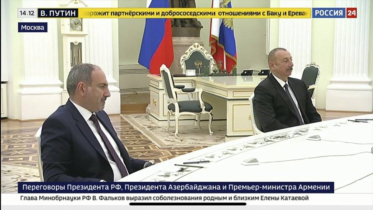 Moskova'da üçlü Karabağ görüşmesi başladı