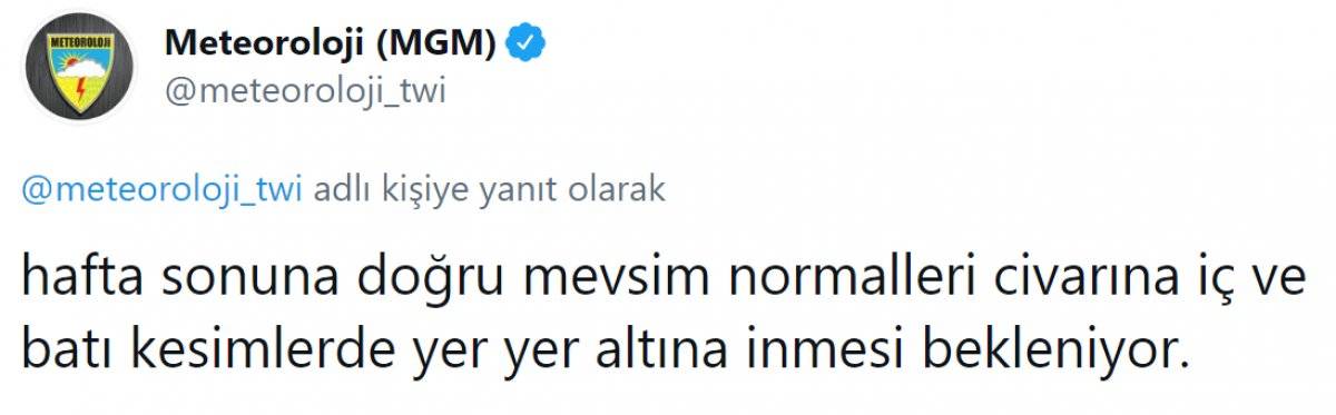 Meteoroloji, İstanbul'u kar yağışı için uyardı