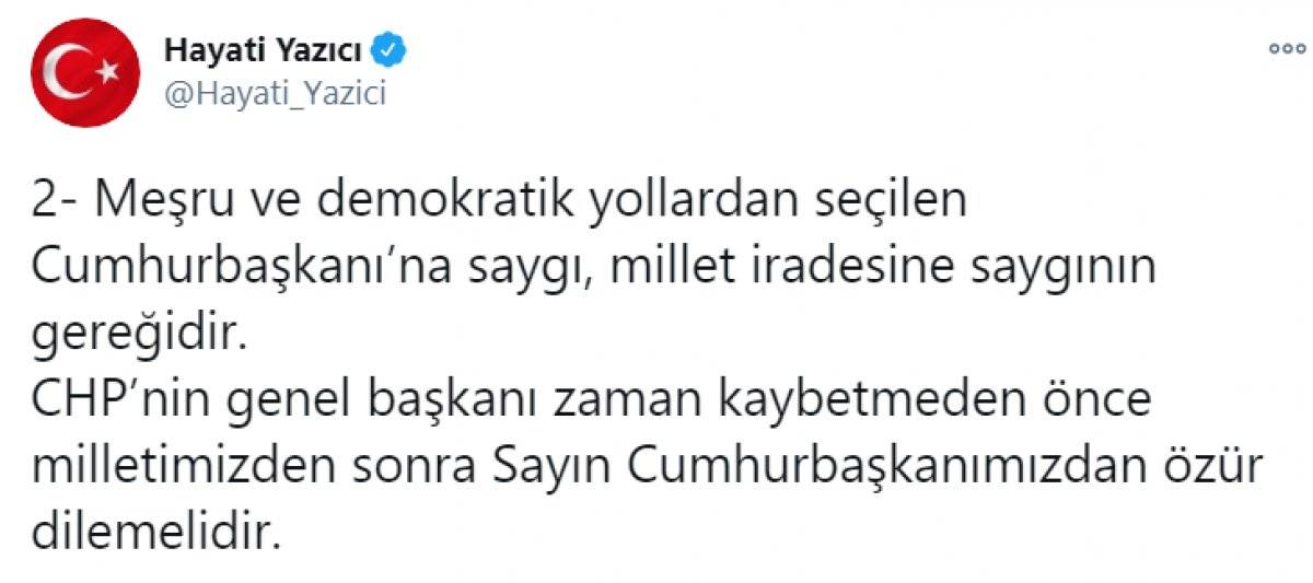 Kılıçdaroğlu'nun, 'sözde cumhurbaşkanı' sözü, büyük tepki topladı