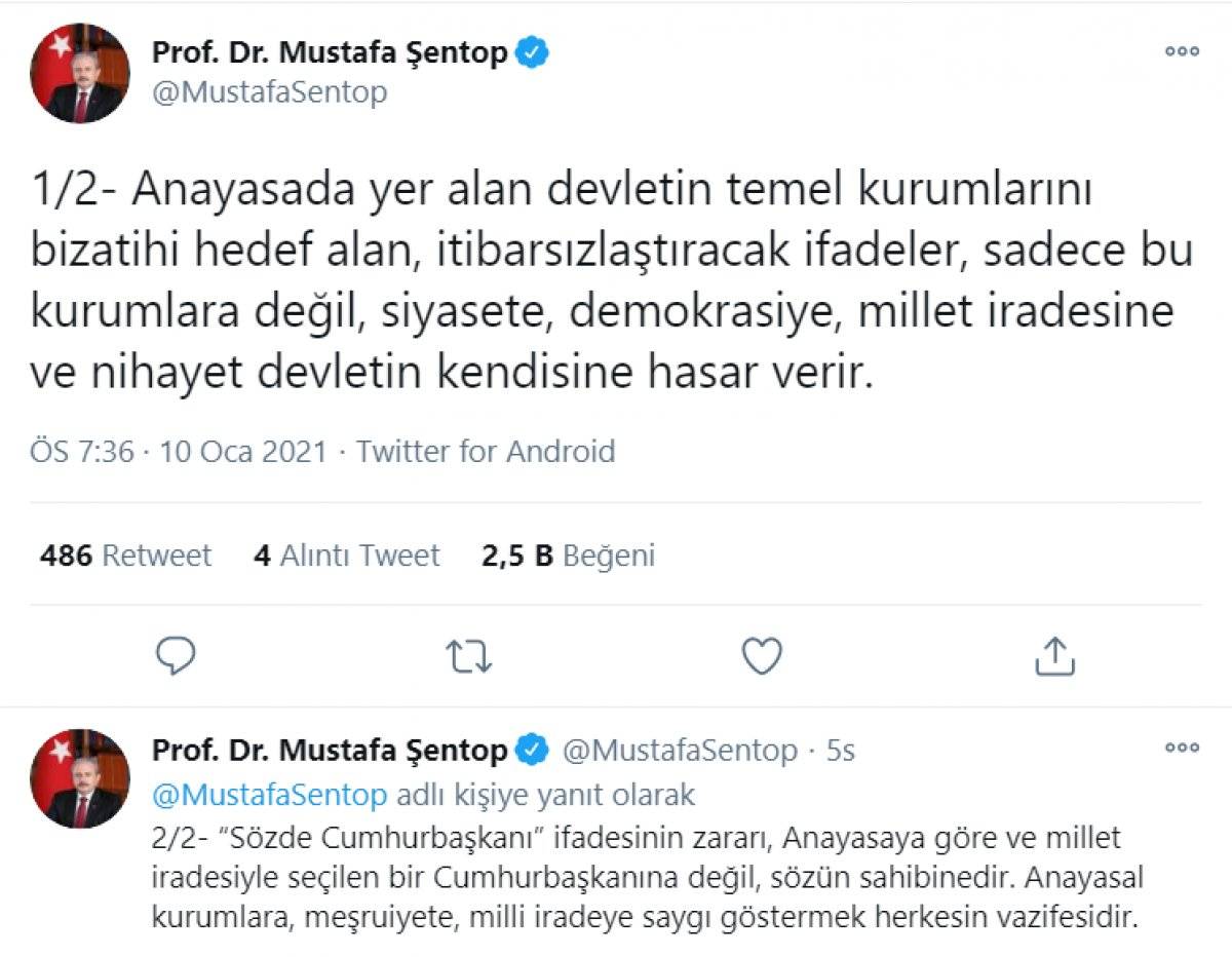 Kılıçdaroğlu'nun, 'sözde cumhurbaşkanı' sözü, büyük tepki topladı