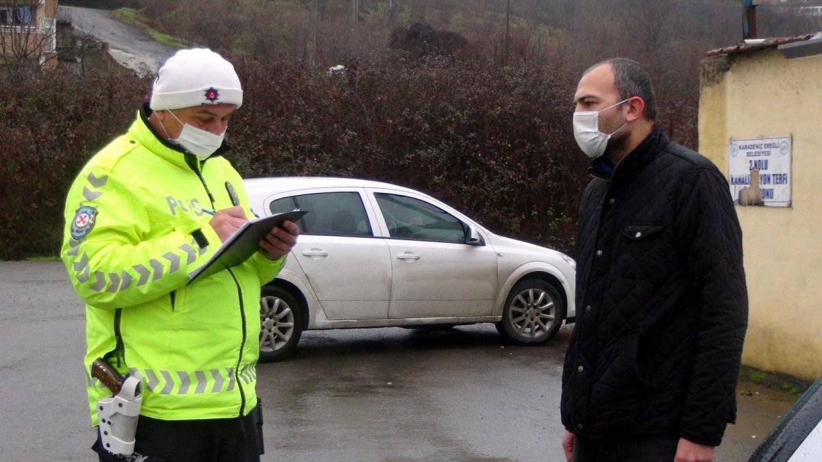 Zonguldak'ta kaza yapan alkollü sürücüyü kaçırdı
