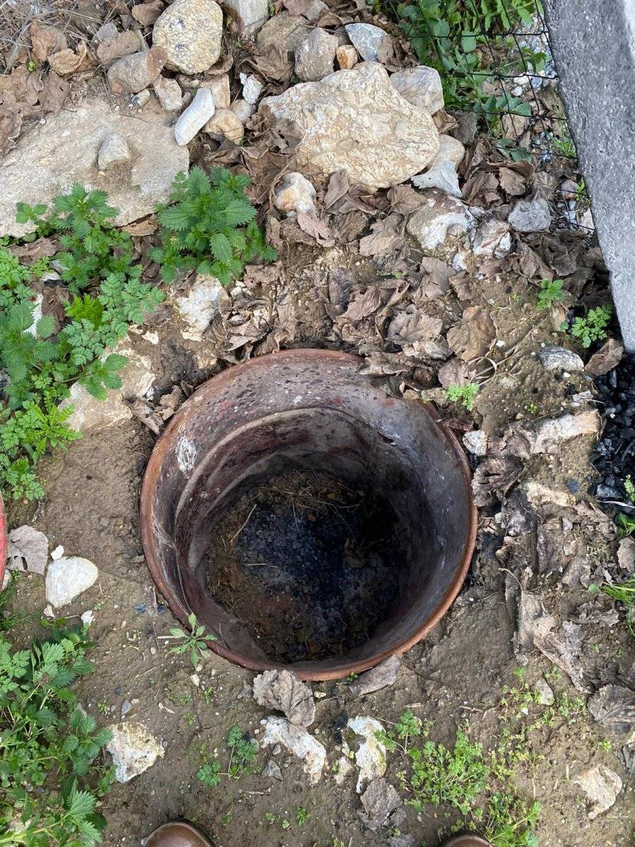 Aydın'da toprağı kazan mimar Kurtuluş Savaşı’ndan kalma mermi buldu