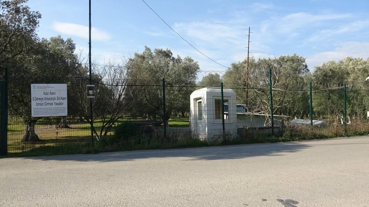 İznik’teki lahit tarlası 7 gün 24 saat izleniyor