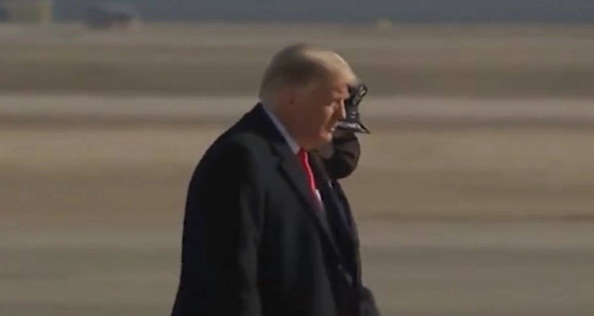 Donald Trump'tan, Kongre baskını sonrası ilk açıklama