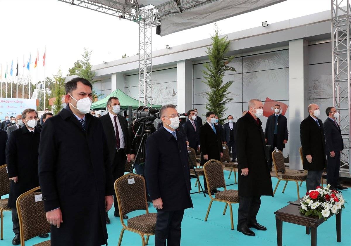 Cumhurbaşkanı Erdoğan, Geleneksel Sporlar Tesisi açılışına katıldı