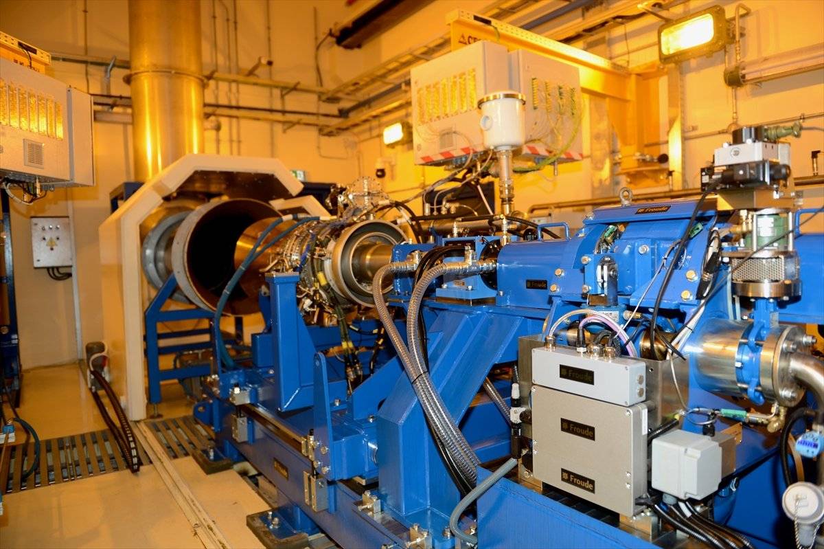 İlk milli helikopter motoru TEI-TS1400'ün ikincisi de çalıştırıldı