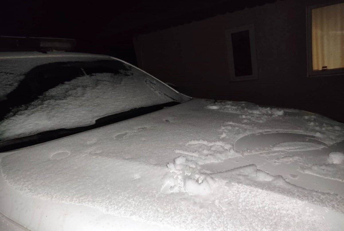 Manisa'ya yılın ilk karı yağdı