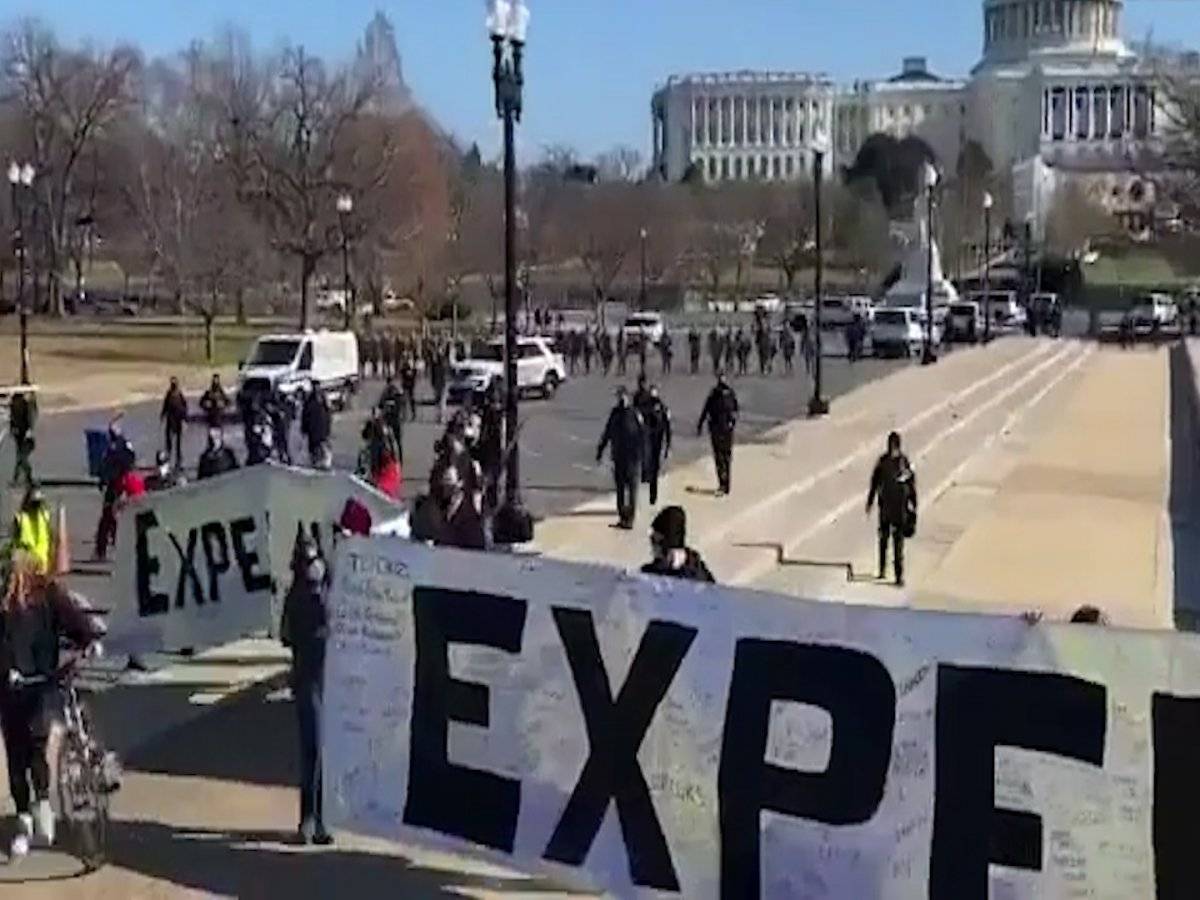 Donald Trump destekçileri, Washington'da toplanıyor