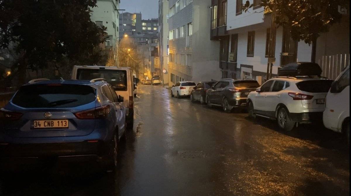 Çağlayan’da yılbaşı gecesi lastik kesen şüpheli kamerada