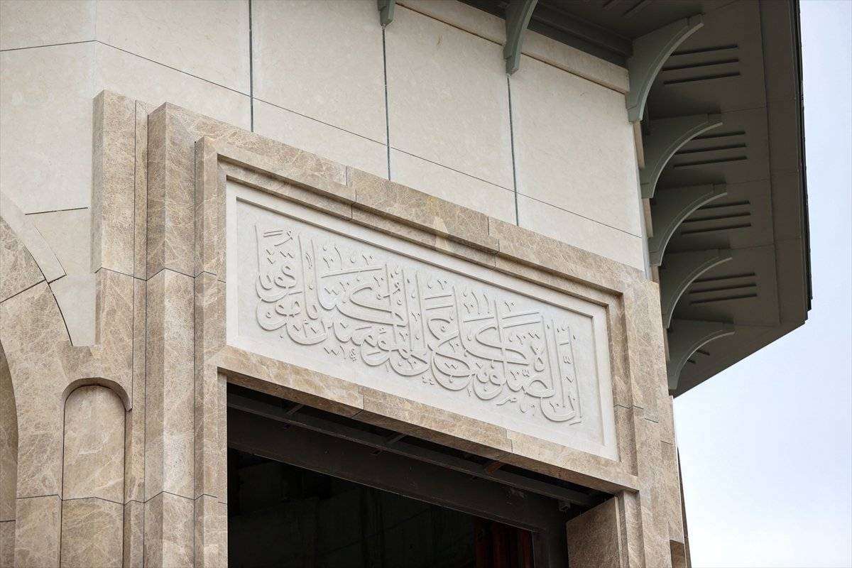 Taksim'de cami ve AKM inşaatında son aşama