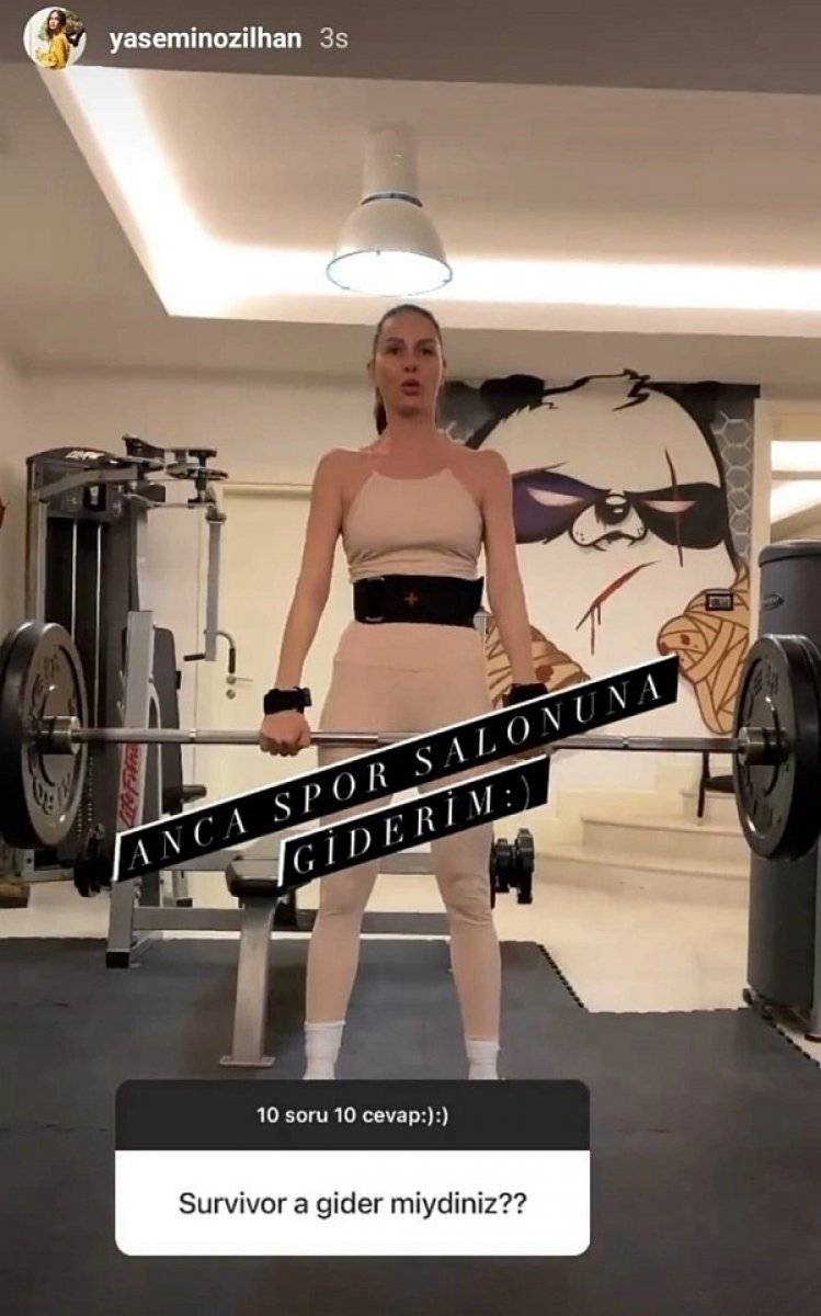 Yasemin Özilhan kilosunu ve boyunu açıkladı