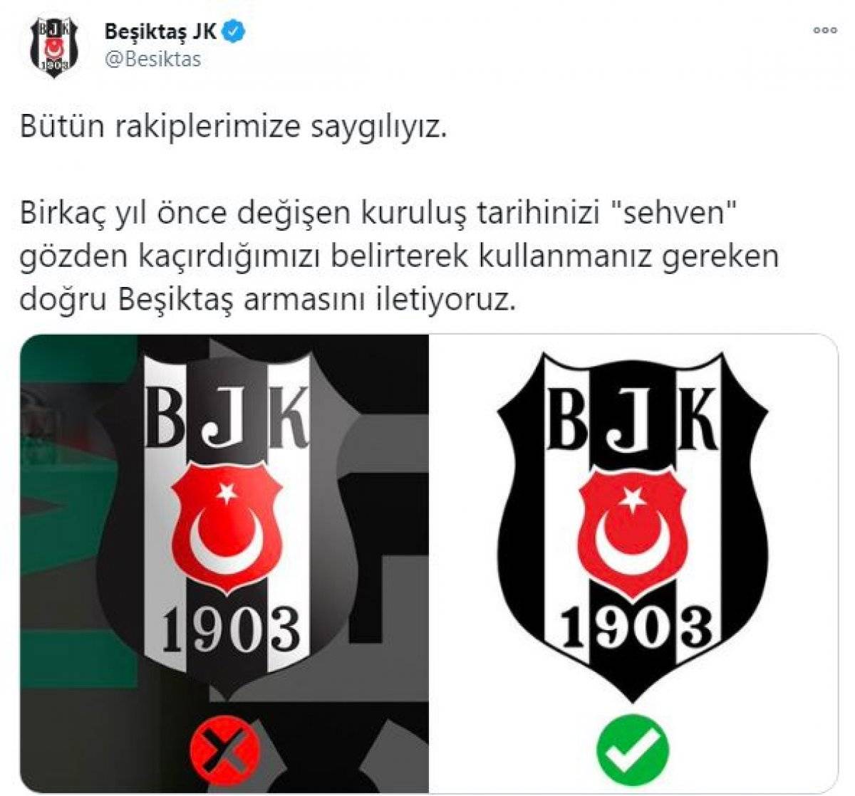 Beşiktaş ve Konyaspor arasında logo polemiği