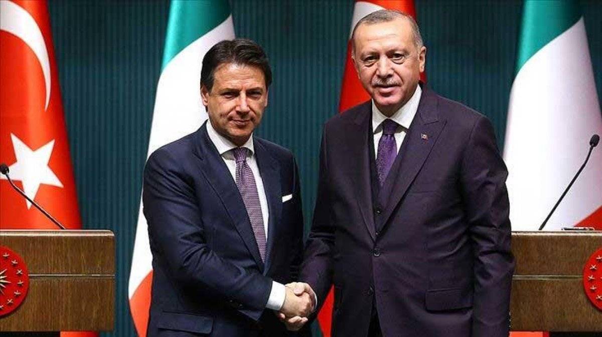 Cumhurbaşkanı Erdoğan ile Giuseppe Conte görüştü