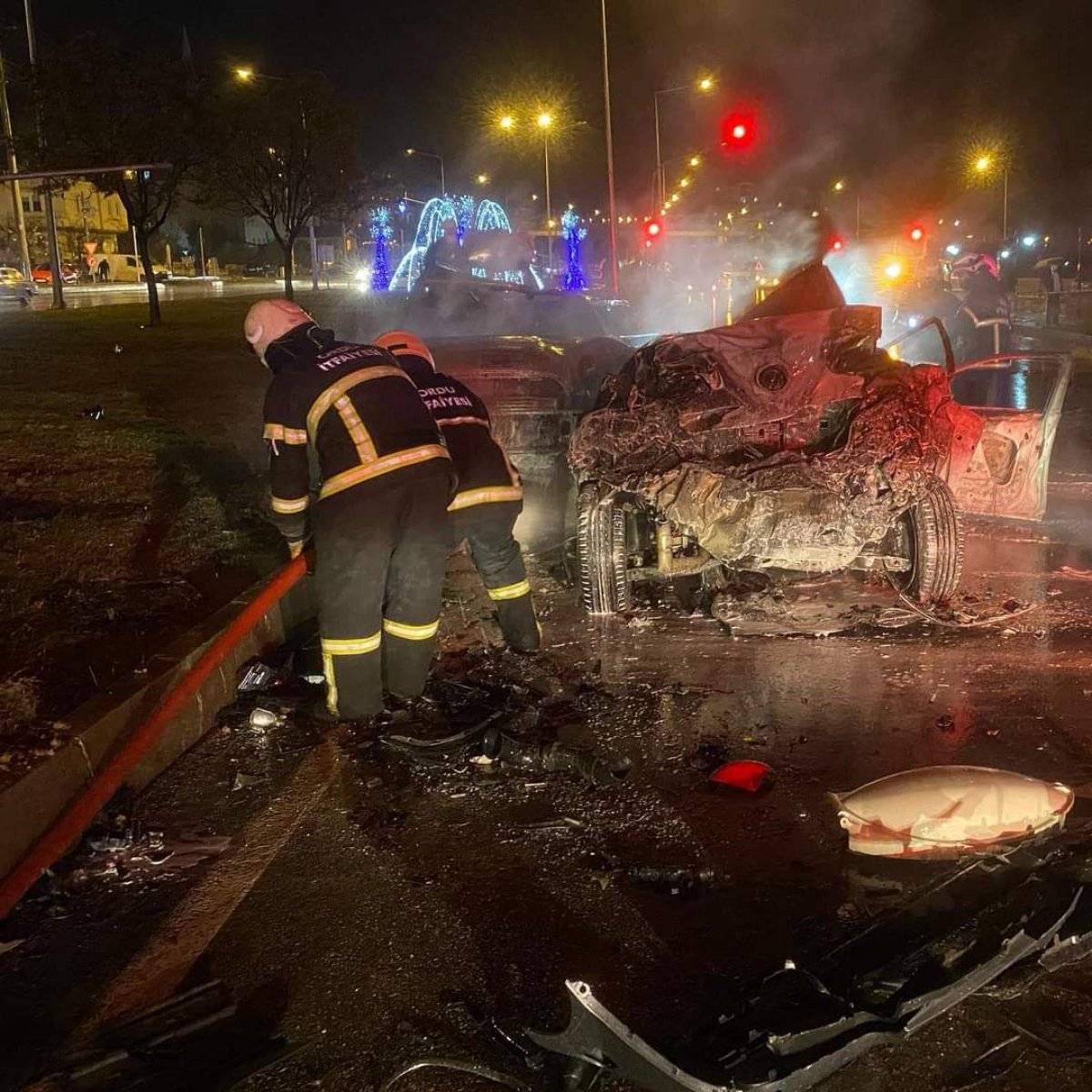 Ordu’daki kazada yanan otomobilde ölen kişi, eski milletvekilinin oğlu çıktı