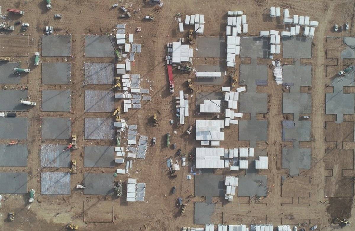 Çin, koronavirüs vakalarına karşı 5 günde hastane inşa etti