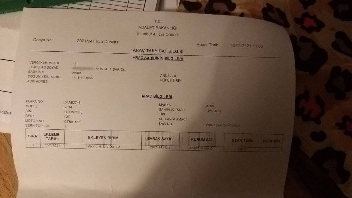 Mustafa Sarıgül'ün mallarına haciz geldi