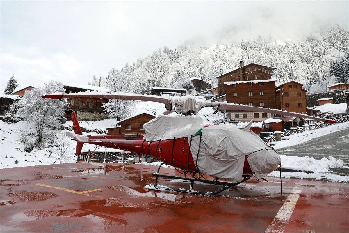 Kaçkar Dağları'nda heliski heyecanı yaşanacak