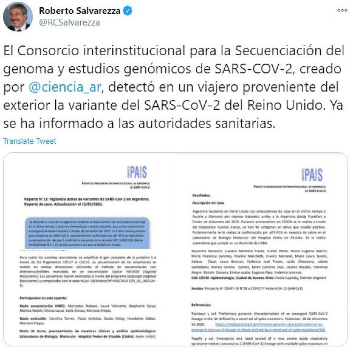 Arjantin'de koronavirüsün daha hızlı yayılan türü görüldü