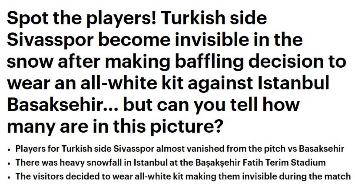 Başakşehir-Sivasspor maçı Avrupa basınında