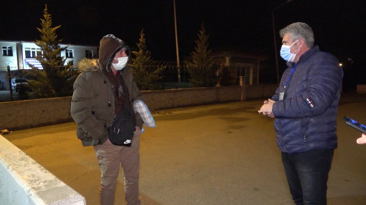 Kırıkkale'de riskli grupta yer alan bir kişi seyahat ederken yakalandı