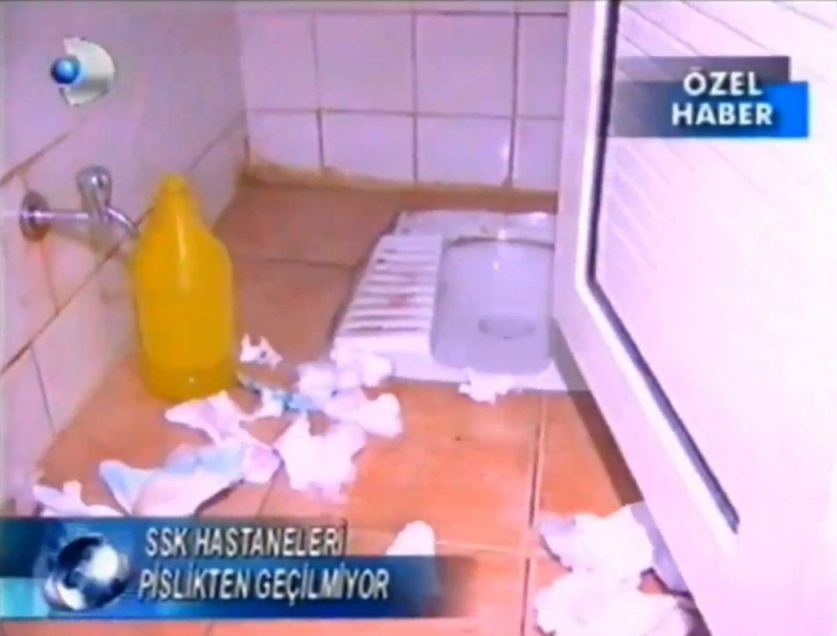 Eski Türkiye'den hastane manzaraları